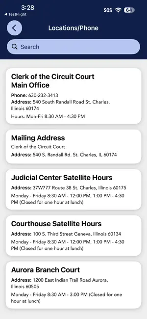Kane County Circuit Clerk, IL screenshot 2