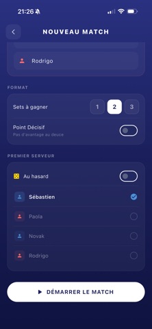 SmashScore Padel Screenshot 5 of 8