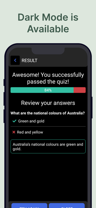 AU Citizenship Test Practice Screenshot 4 of 4