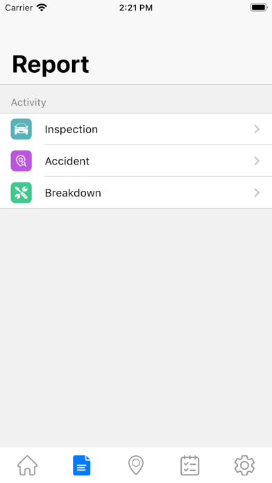 BizTrack Driver Screenshot