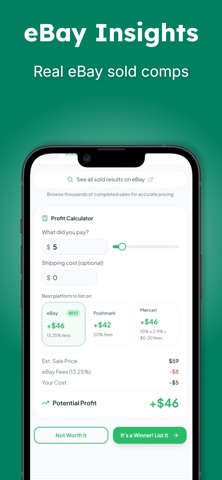 ThriftFlip - Resell Scanner screenshot