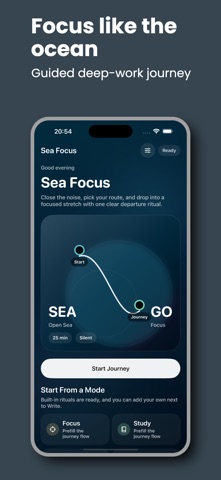 Ocean Focus: Deep Work & Timer Screenshot 1 of 10