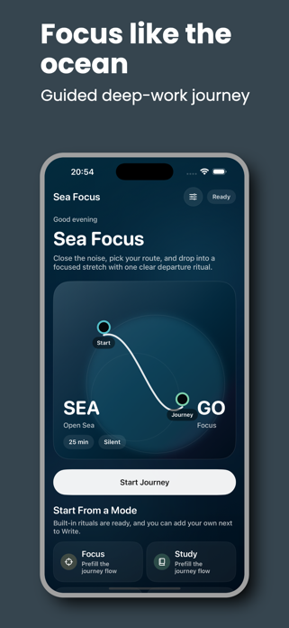 Ocean Focus: Deep Work & Timer Screenshot 1 of 10