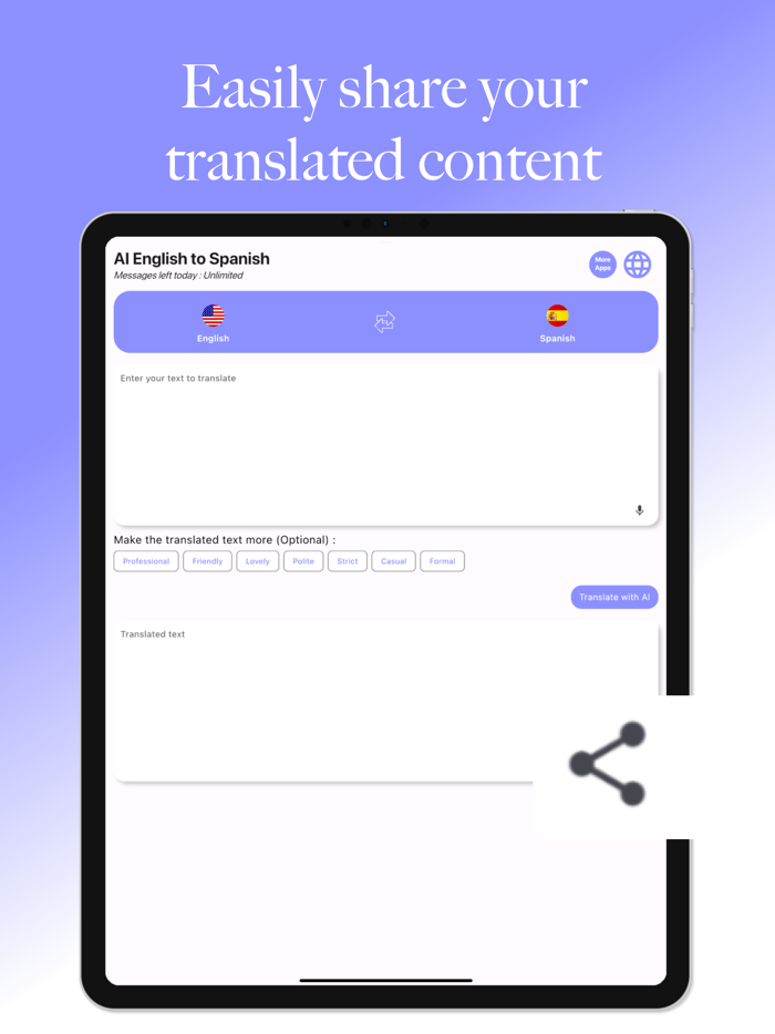 AI English-Spanish Translator