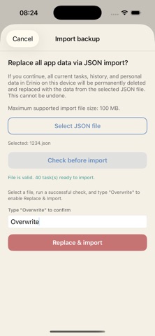 Erinio: Task Manager & Planner screenshot