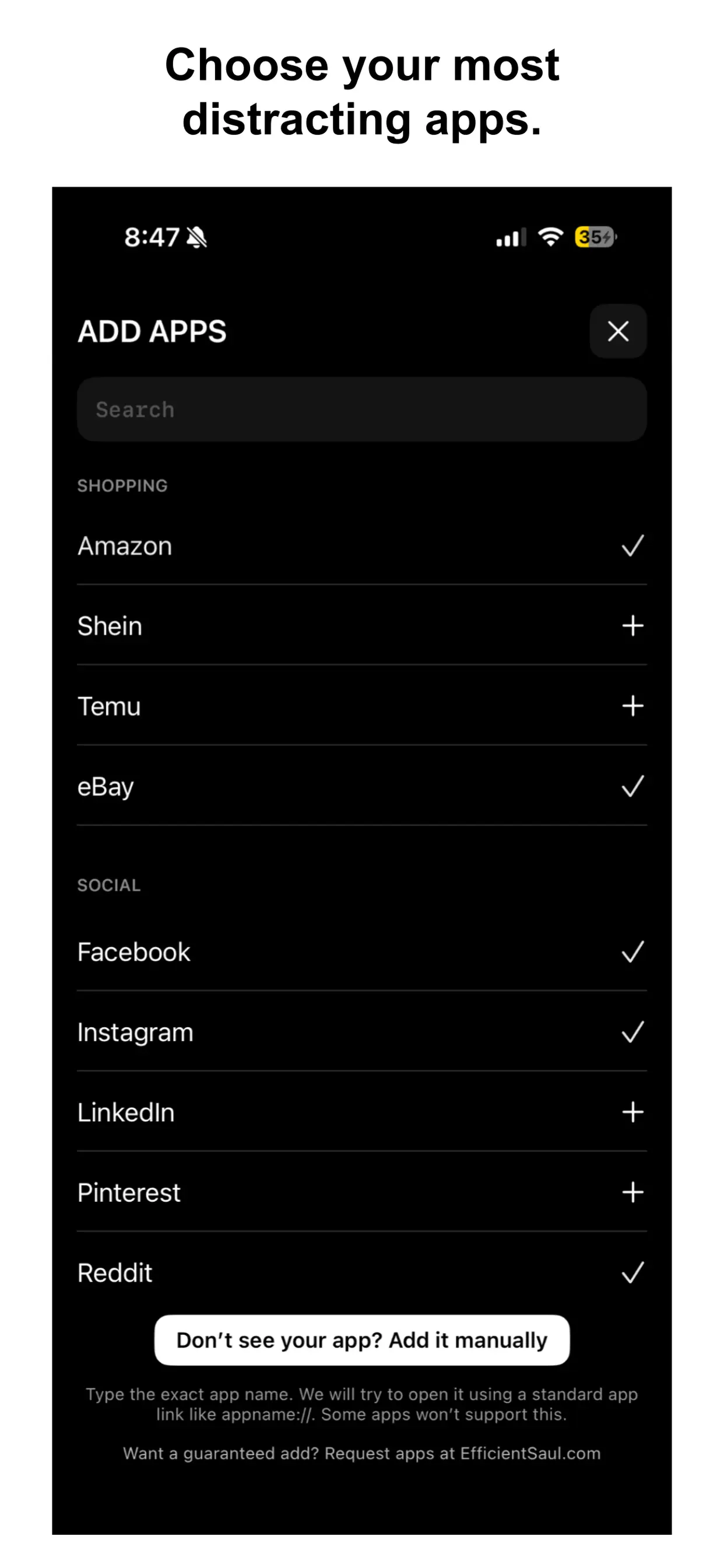 #3. Efficient Pause (iOS) โดย: Efficient Saul