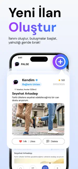 Palse - Etkinlik Arkadaşı Bul screenshot 3