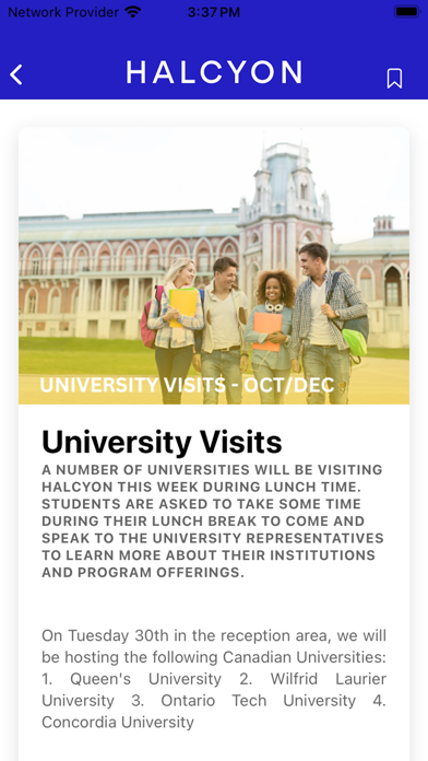 Halcyon School Screenshot