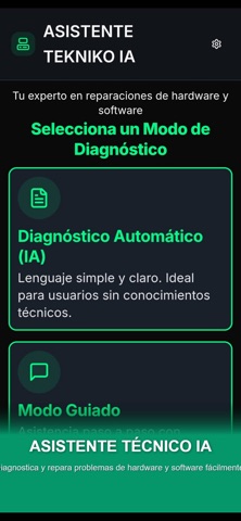 Tekniko IA - Diagnostico IA screenshot