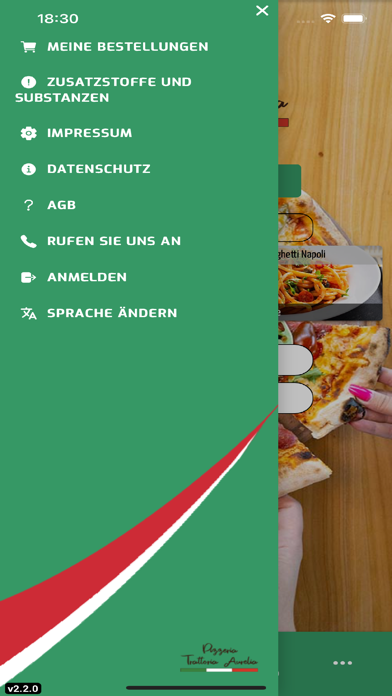 Pizzeria Trattoria Aurelia Screenshot