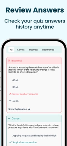 BCEN TCRN EXAM PREP 2026 iPhone screenshot