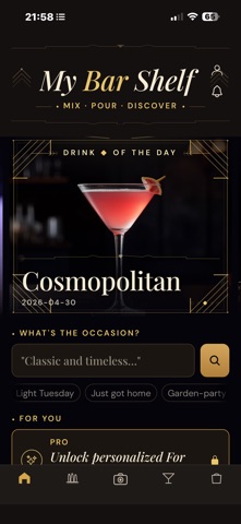 My Bar Shelf screenshot
