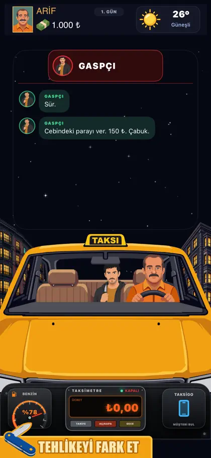 Screenshot 3 di 5 di Gece Taksisi