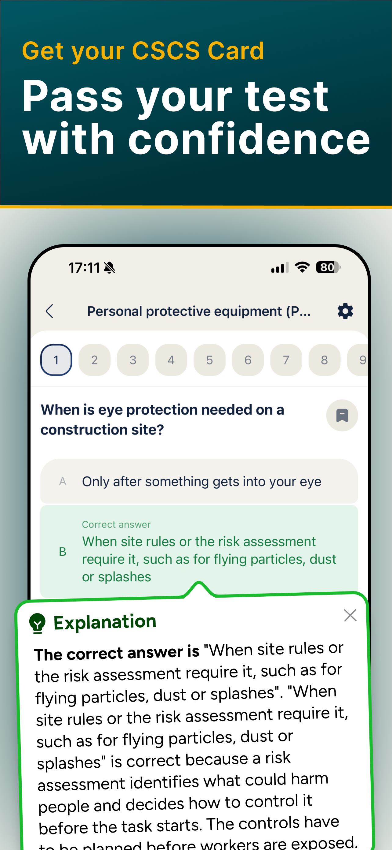 CITB CSCS Card HS&E Op/Spec UK screenshot 3