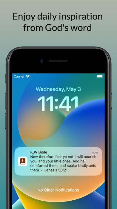KJV - Bible verse of the day Screenshot