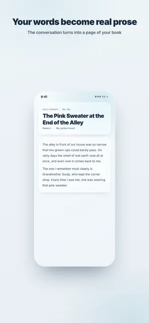 dailygraph: AI Voice Journal screenshot 3
