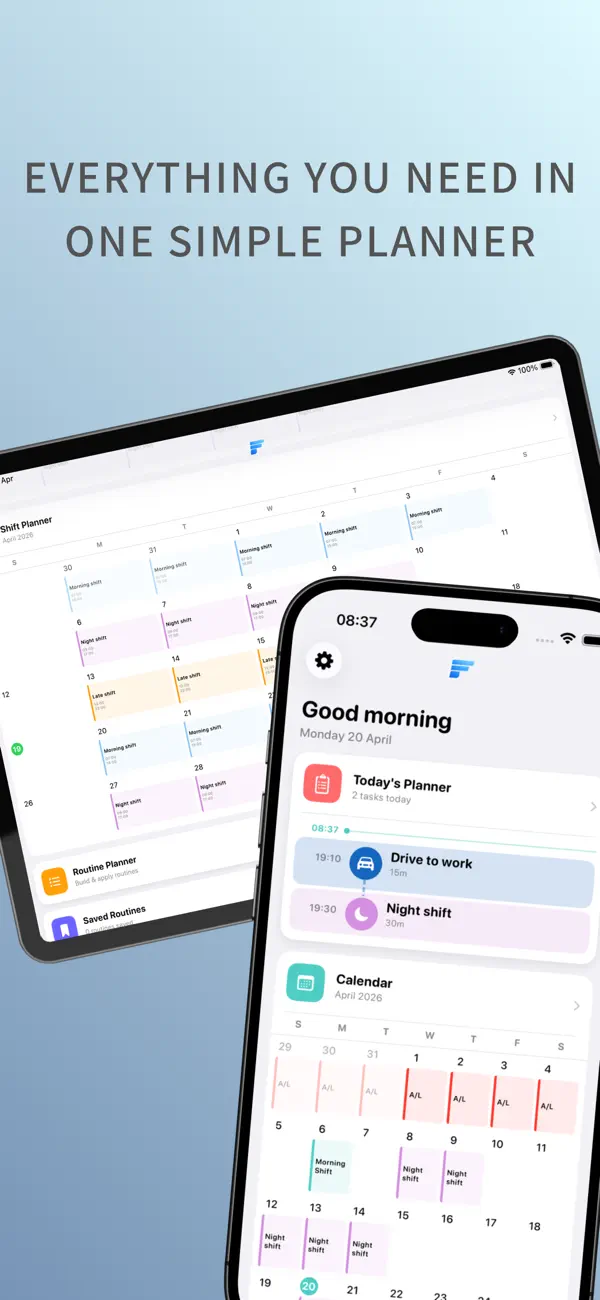 Screenshot #1 pour Framework: Daily Planner