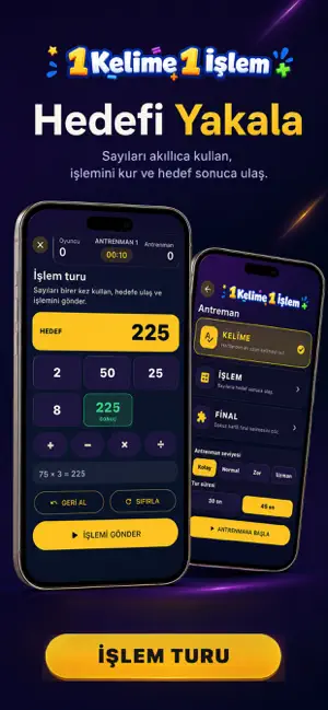 1 Kelime 1 İşlem screenshot 3