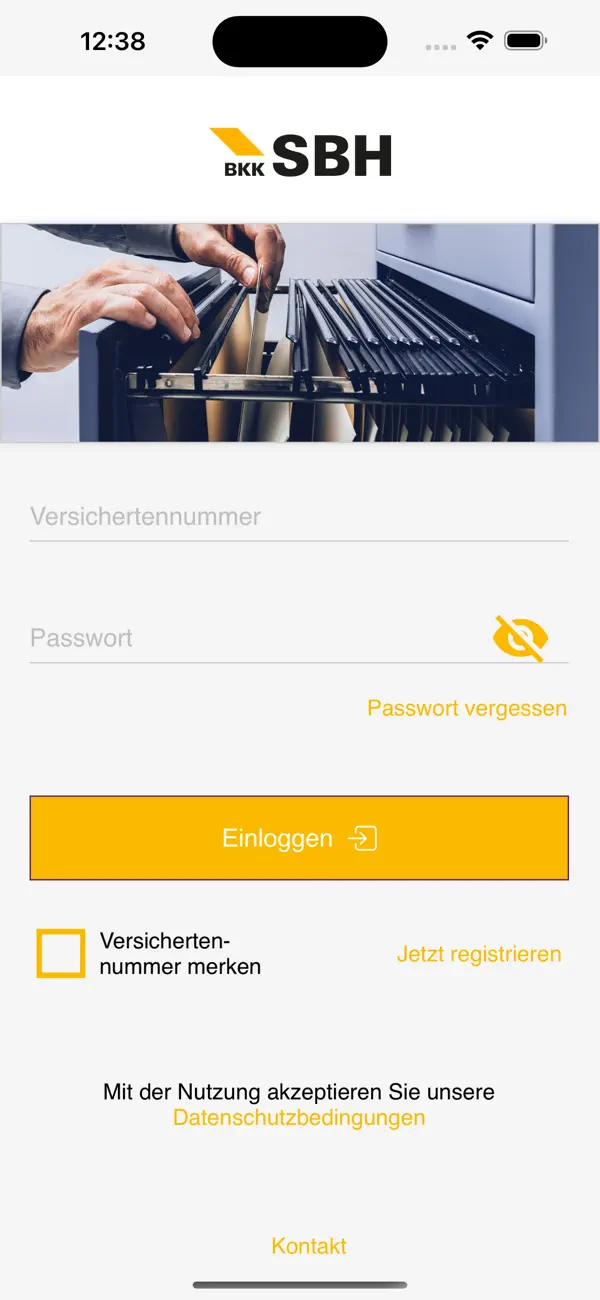 Screenshot #1 pour BKK SBH Service App