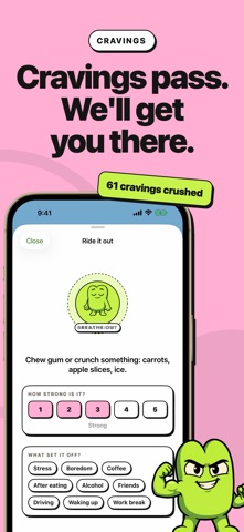 PuffNah: Quit Smoking & Vaping iPhone screenshot