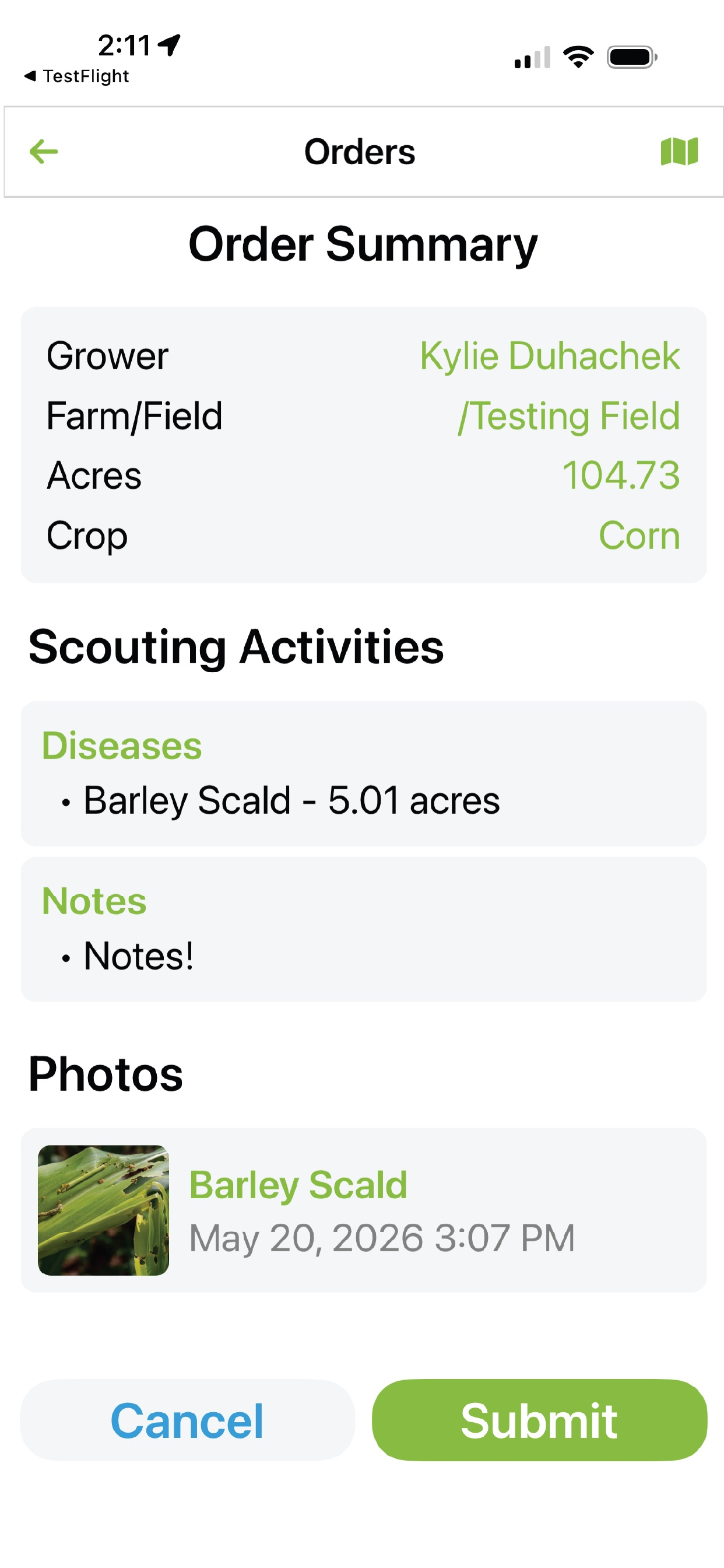 AgOS In The Field+ screenshot 6