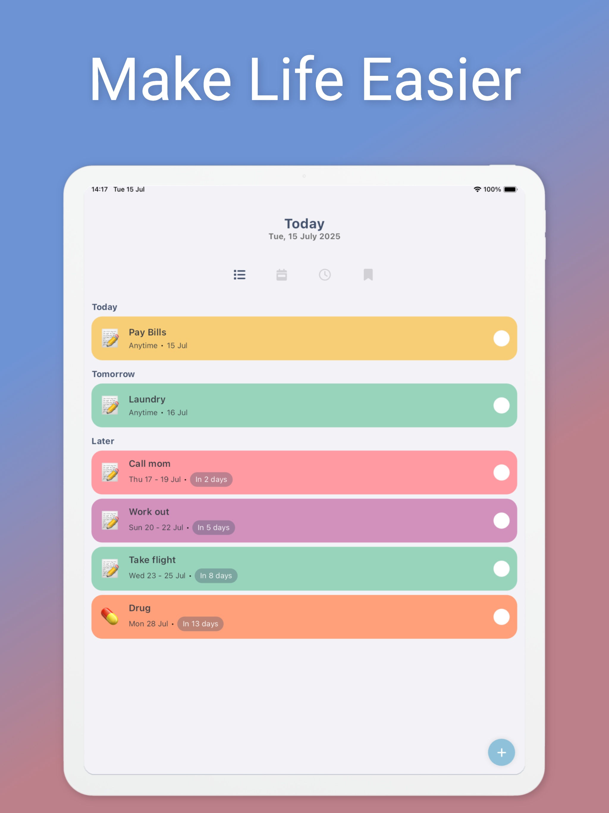 TaskTiny - Easy Task Planner