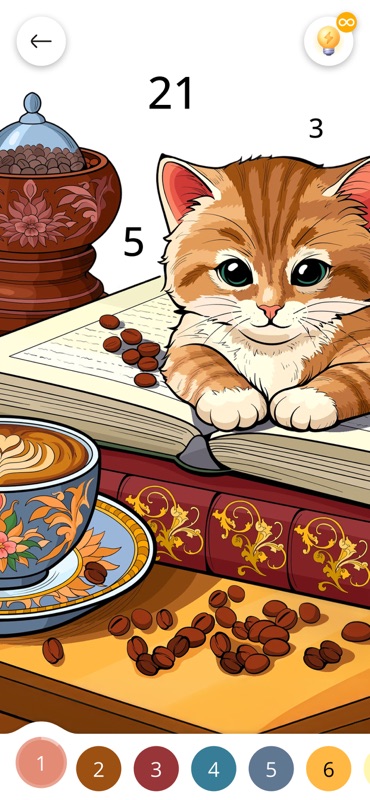 Paint by Number Coloring Games screenshot 2