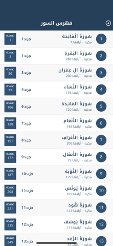 القرآن الكريم  - قراءة واستماع screenshot