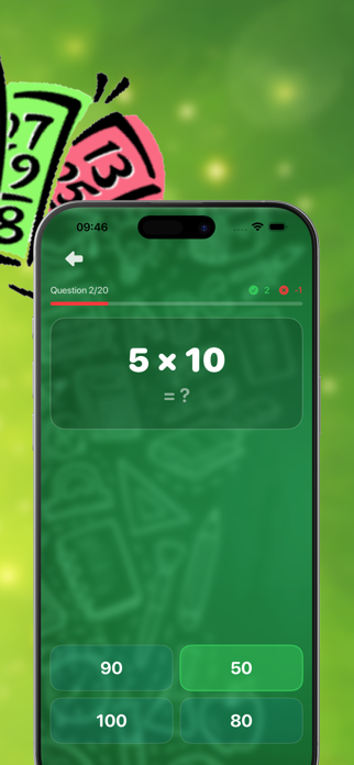 Multiplication Table: Quiz Screenshot 5 of 5