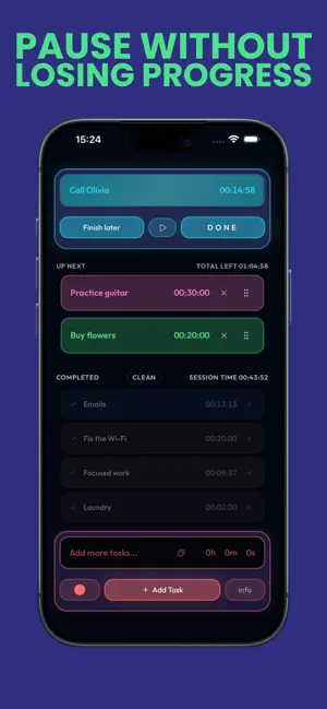 CLEPSYDRA: Sequential Timer screenshot 3