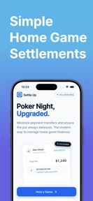 Settle Up Poker screenshot