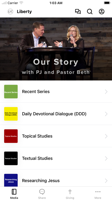 Liberty Church Marietta Screenshot