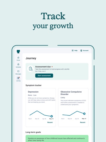 Talkspace: Virtual Therapy App iPad screenshot