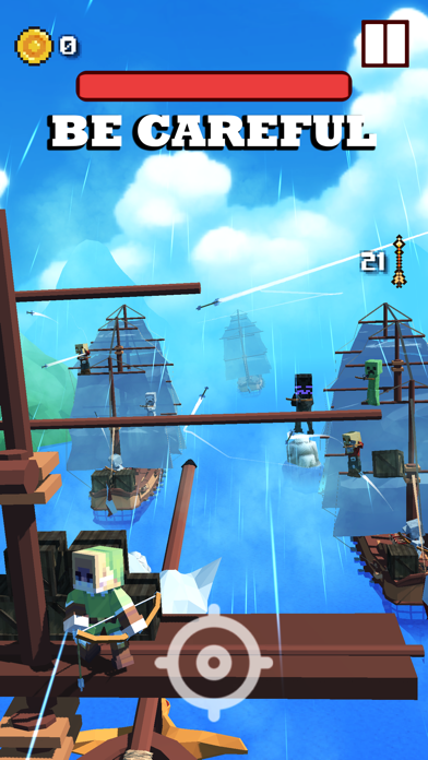 Craft Archer vs Angry Monsters Screenshot
