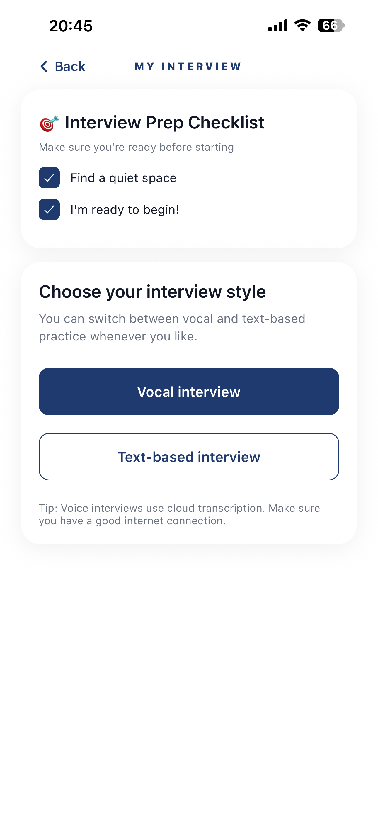 My Interview screenshot 10