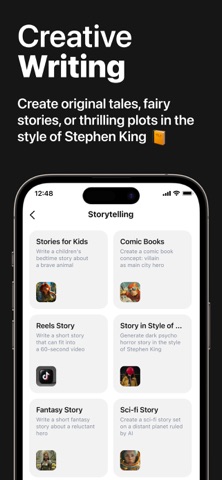 Scarlet AI – Chatbot Assistant iPhone screenshot