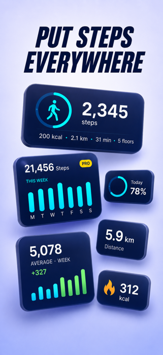 Steps Tracker: Walking Coach Screenshot 5 of 9