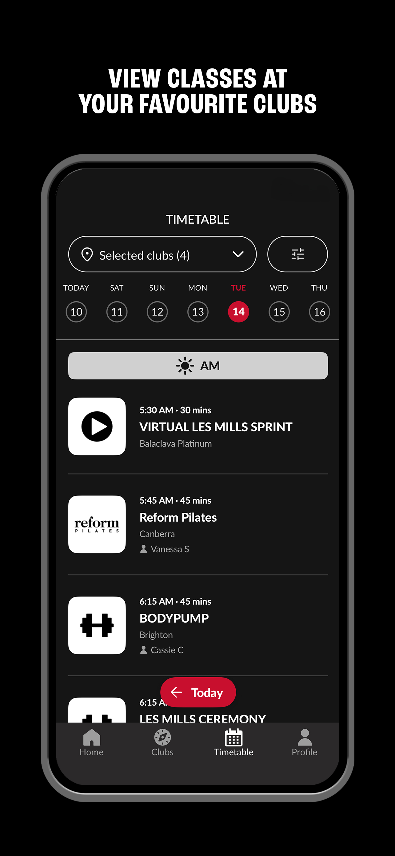 Fitness First Australia screenshot 3