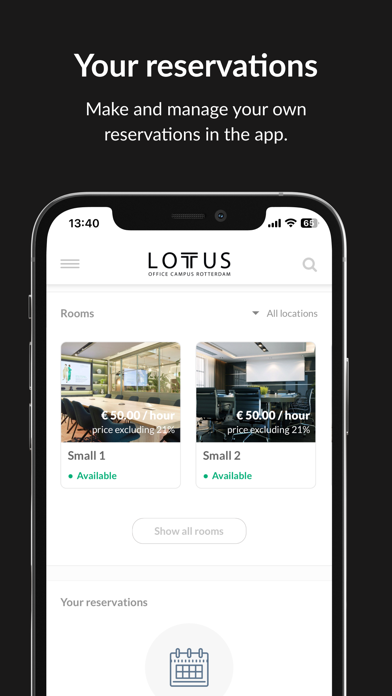 Lotus Campus App Screenshot