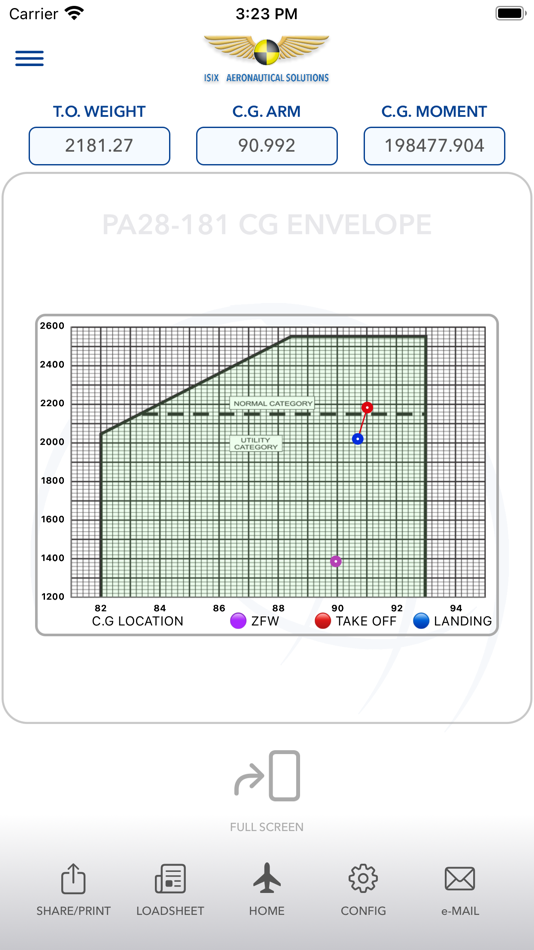 #2. PA28 W&B mobile (iOS) Podle: Pedro Isidoro