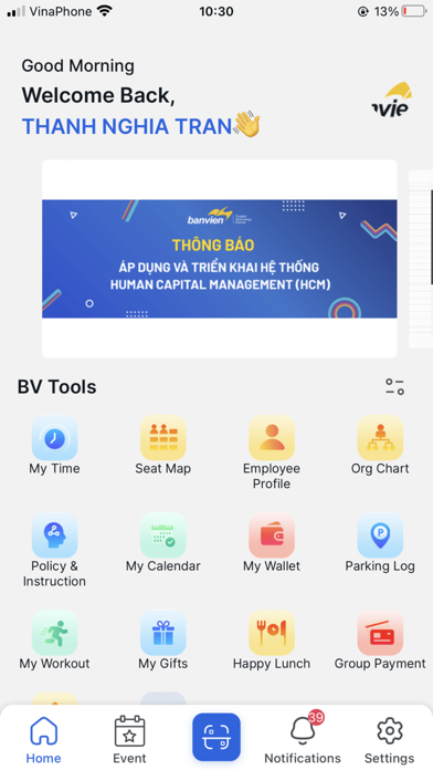 MyBV Screenshot