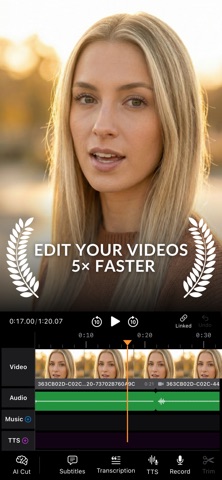 Video Splitter - BlitzCut AI Screenshot 3 of 10