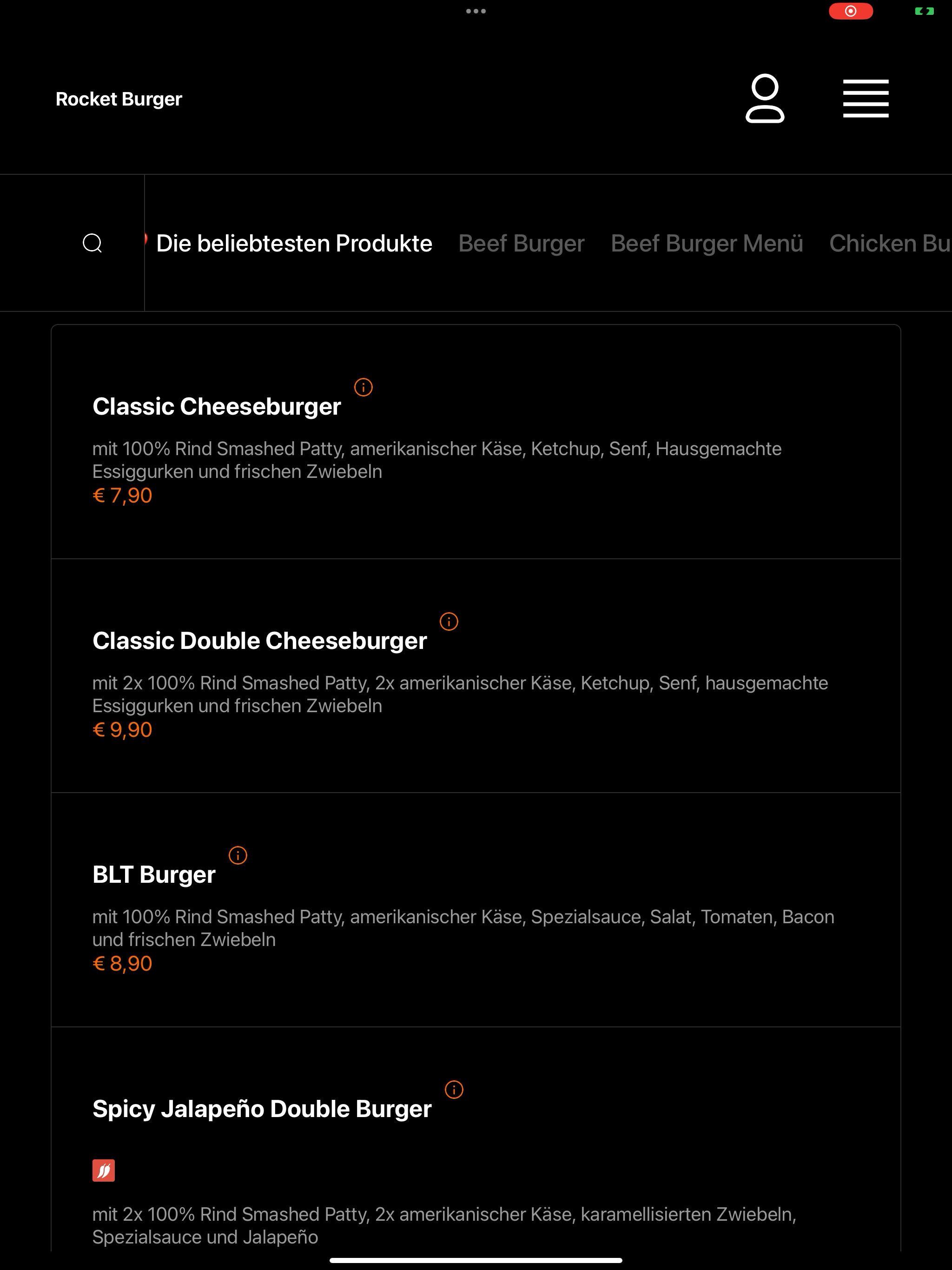 Rocket Burger screenshot 13