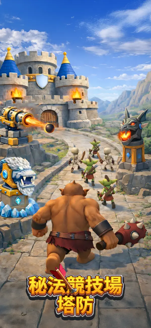 Arcane Arena: Tower Defense TD iOS Mod IPA screenshot 1 - iOS game interface