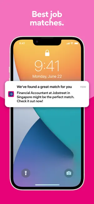 Jobstreet: Smart job matching iPhone screenshot 1