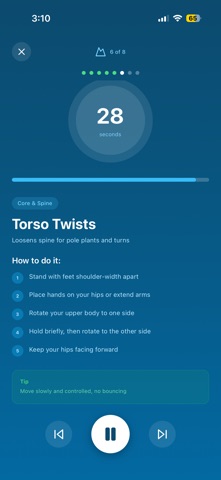 SkiStretch screenshot