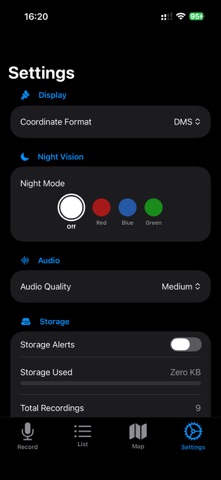 SARnotes screenshot