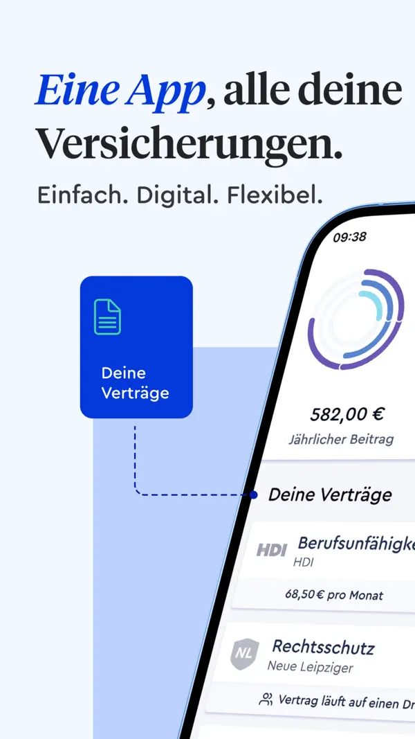 Clark – Versicherungen managen Screenshot 1