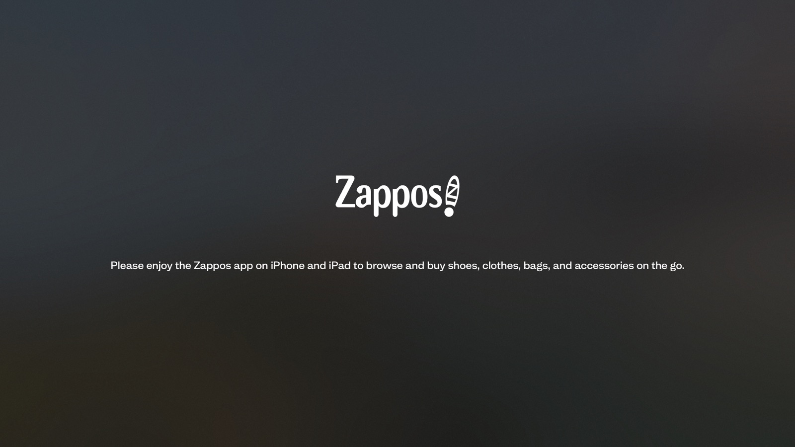 Zappos: Shop shoes & clothes apple_tv screenshot 1