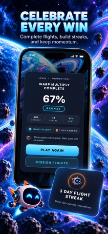 Math Starship: Fun Math Games Screenshot 2 of 4